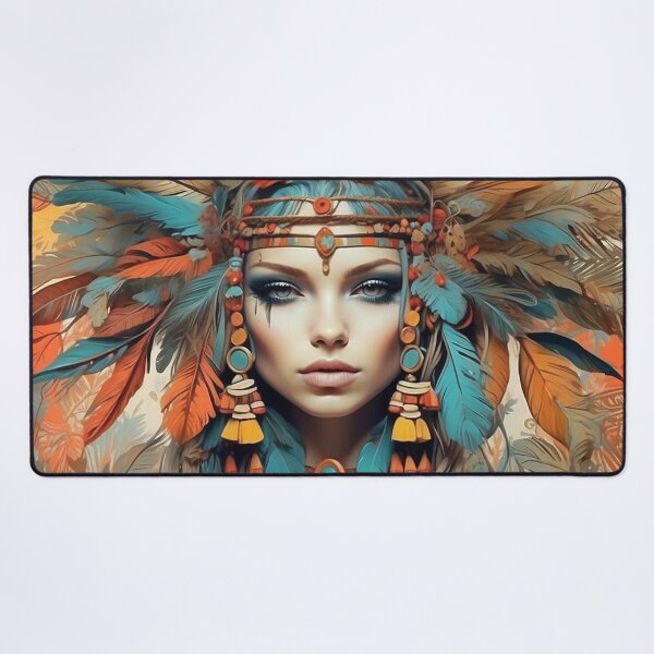 Item preview, Beautiful BOHO Headdress girl designed and sold by PublicCanvas.