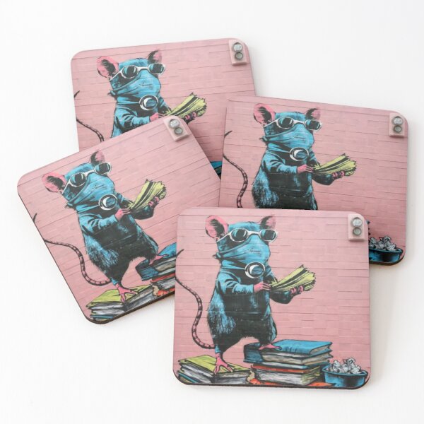 Item preview, love rat banksy street art designed and sold by martin max.