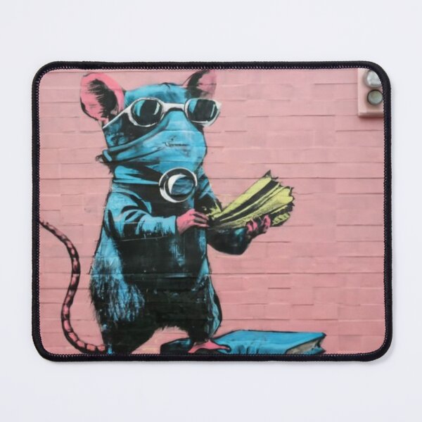 Item preview, love rat banksy street art designed and sold by martin max.
