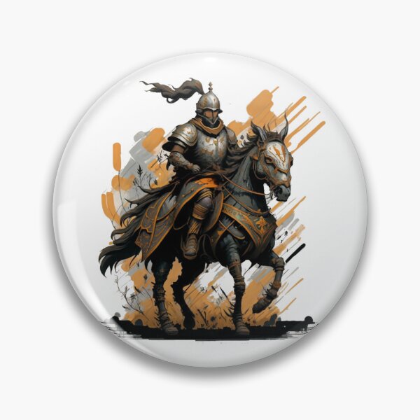 Item preview, Cavalry heavy knight orange  designed and sold by bukajart.