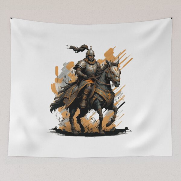 Item preview, Cavalry heavy knight orange  designed and sold by bukajart.
