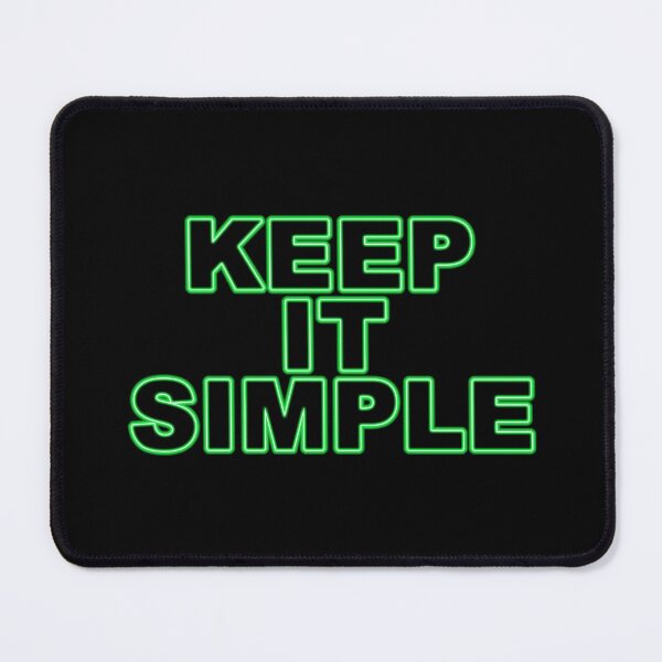 Item preview, Keep it simple (green) designed and sold by Sinmara12.