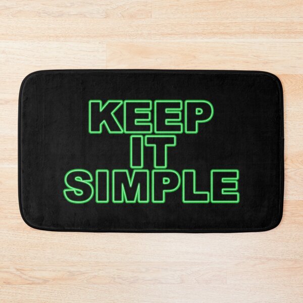 Item preview, Keep it simple (green) designed and sold by Sinmara12.