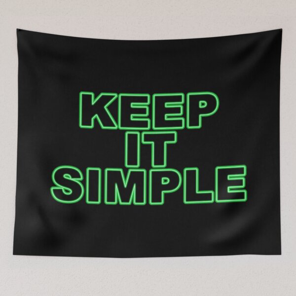 Item preview, Keep it simple (green) designed and sold by Sinmara12.