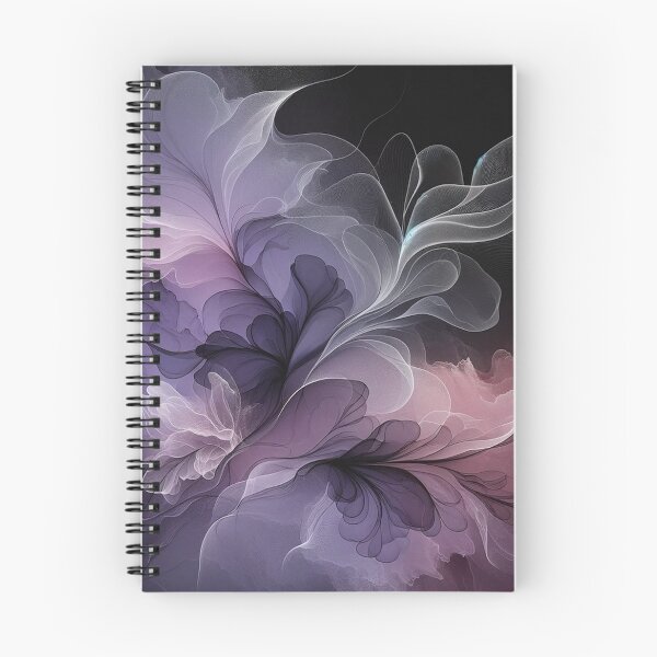Item preview, Lavender Purple and Black Pastel Floral Elegance on Dark  designed and sold by CardsStudio.