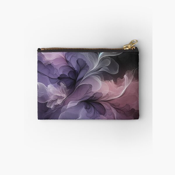 Item preview, Lavender Purple and Black Pastel Floral Elegance on Dark  designed and sold by CardsStudio.