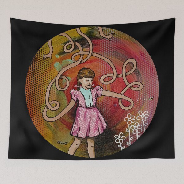 Item preview, Long Armed Sally is Frightened by a Bee designed and sold by David Irvine.