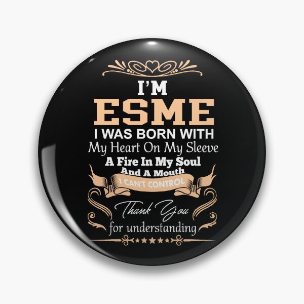 Artikelvorschau, Definition des Esme-Mädchennamens entworfen und verkauft von Share-me.