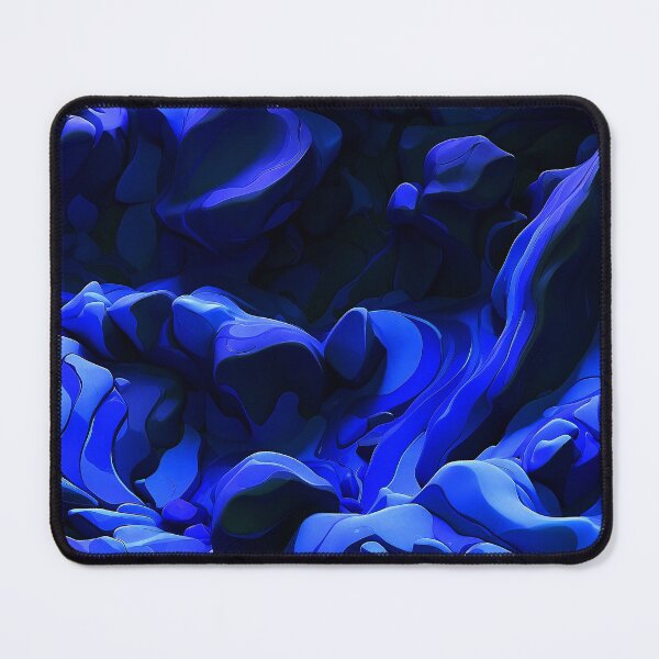 Item preview, Dark Blue Foamy Cotton Candy Lava designed and sold by SassyArtistry.