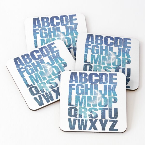 Item preview, Starry Skies, Alphabet Watercolor designed and sold by Erica Leigh.