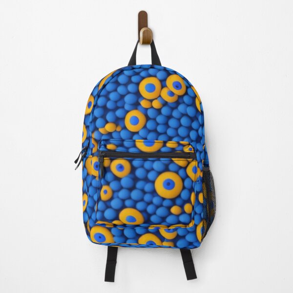 Item preview, Pattern of blue and orange balls designed and sold by jsebouvi.