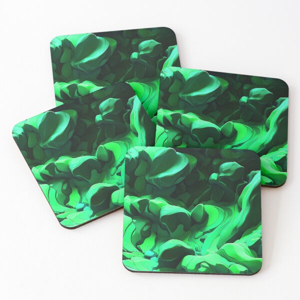 Item preview, Pastel Green Cotton Candy Foamy Lava designed and sold by SassyArtistry.