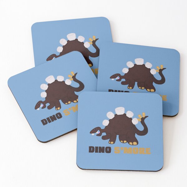 Item preview, Dino S'more (with text) designed and sold by CamelCactus.