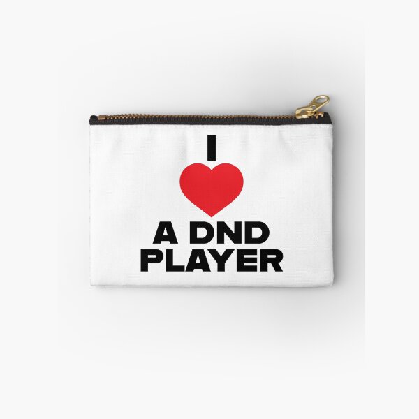 Item preview, I Heart a DND Player designed and sold by ArtPuffen.