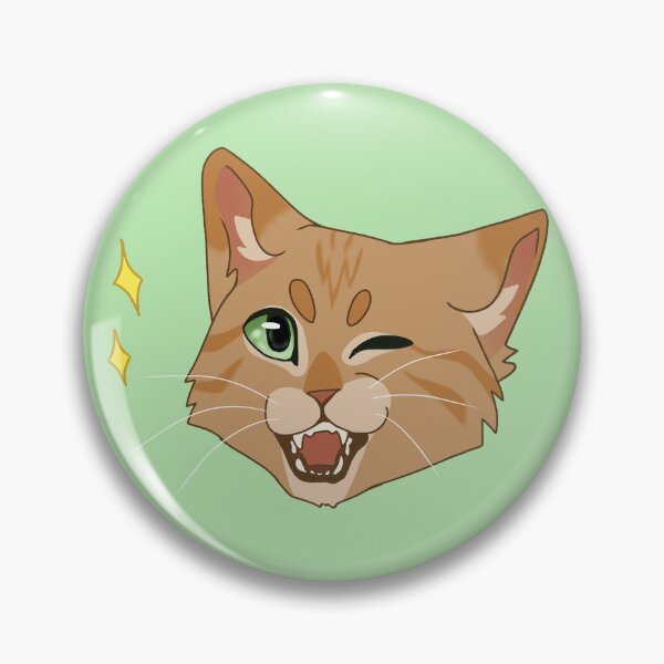 Item preview, Winking Orange Cat With Sparkles designed and sold by saltjart.