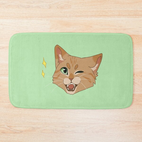 Item preview, Winking Orange Cat With Sparkles designed and sold by saltjart.