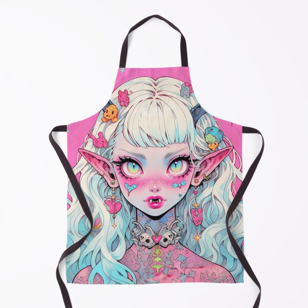 Item preview, Pastel Bat Anime Girl designed and sold by bubblegoth.