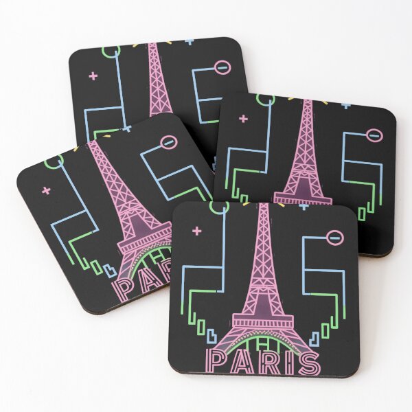 Item preview, Neon Eiffel: A Futuristic Vision of Paris designed and sold by Elpico11.