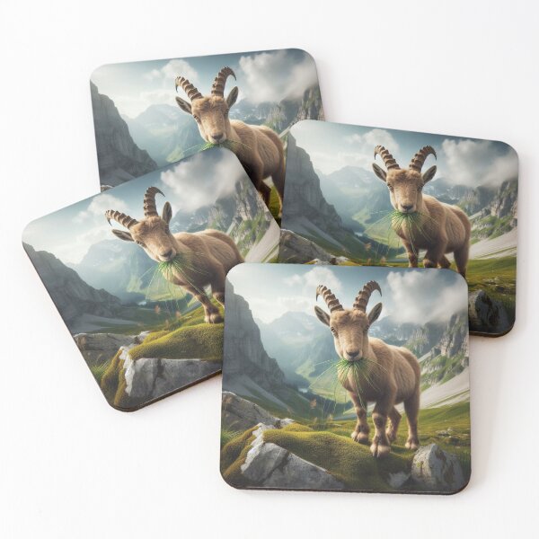 Item preview, Curious Climber - Goat's Hillside Exploration designed and sold by ProgressMagnet.