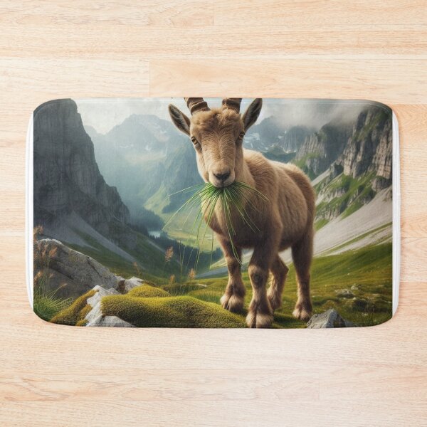 Item preview, Curious Climber - Goat's Hillside Exploration designed and sold by ProgressMagnet.