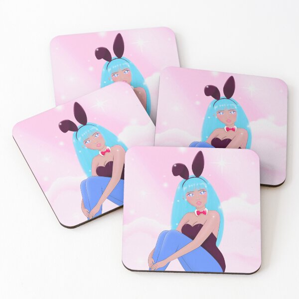 Item preview, Bunny girl with blue hair designed and sold by artetriste.