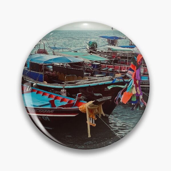 Item preview, Fishing Boats on Koh Samui designed and sold by Matthew Colvin de Valle.