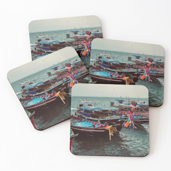 Item preview, Fishing Boats on Koh Samui designed and sold by Matthew Colvin de Valle.
