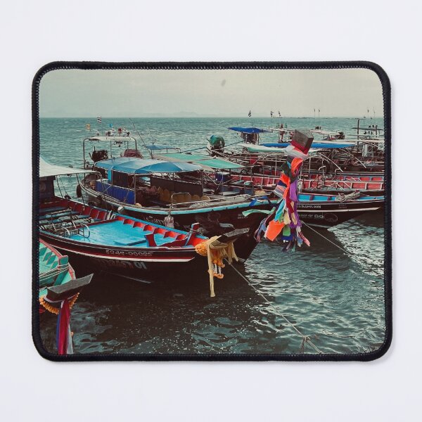 Item preview, Fishing Boats on Koh Samui designed and sold by Matthew Colvin de Valle.