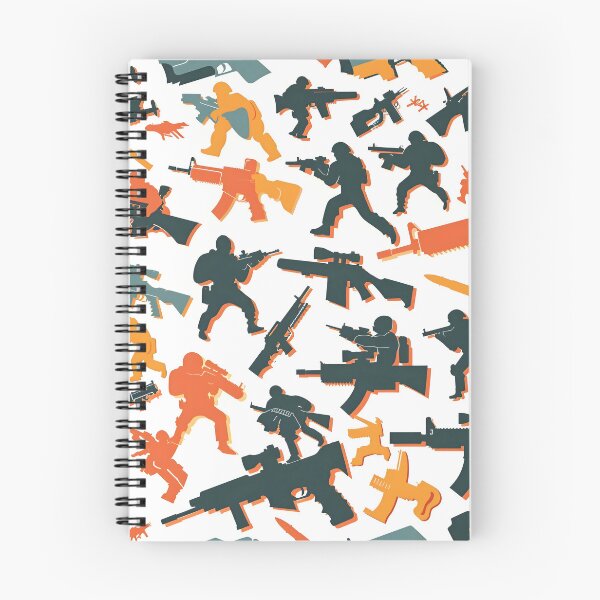 Item preview, Tiled Video Game FPS Pattern designed and sold by dcrc.