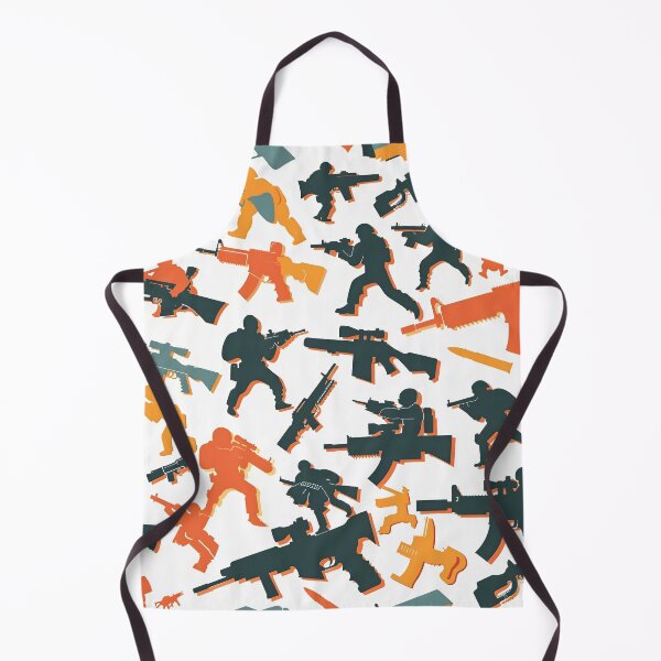 Item preview, Tiled Video Game FPS Pattern designed and sold by dcrc.