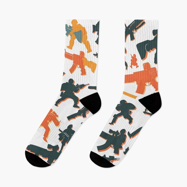 Item preview, Tiled Video Game FPS Pattern designed and sold by dcrc.