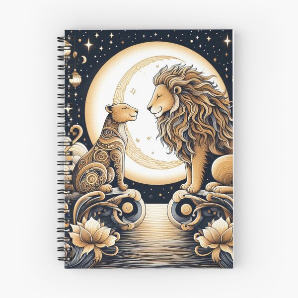 Item preview, Moonlit Lion Love designed and sold by J-CCreations.