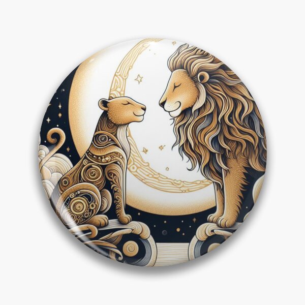 Item preview, Moonlit Lion Love designed and sold by J-CCreations.