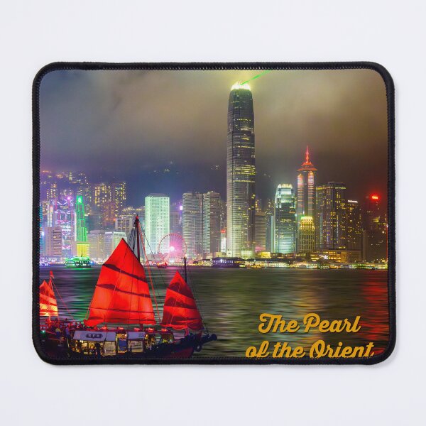 Item preview, Vintage Style Hong Kong Travel Poster - Pre-1997 designed and sold by travelwitheric.