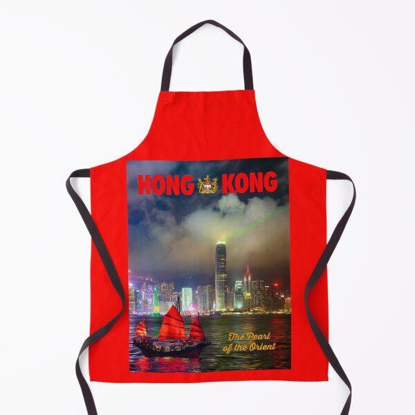 Item preview, Vintage Style Hong Kong Travel Poster - Pre-1997 designed and sold by travelwitheric.