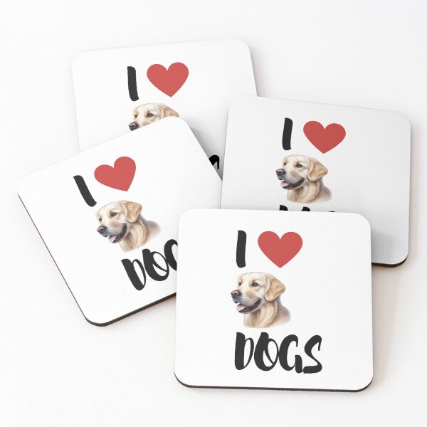 Item preview, I Love Dog Tees, Golden Retriever T-Shirt, Golden RetrieverLove, Golden RetrieverApparel, Dog Sticker, Dog Mats, Pet Sticker, Phonecase designed and sold by TeeShirtTrendz.
