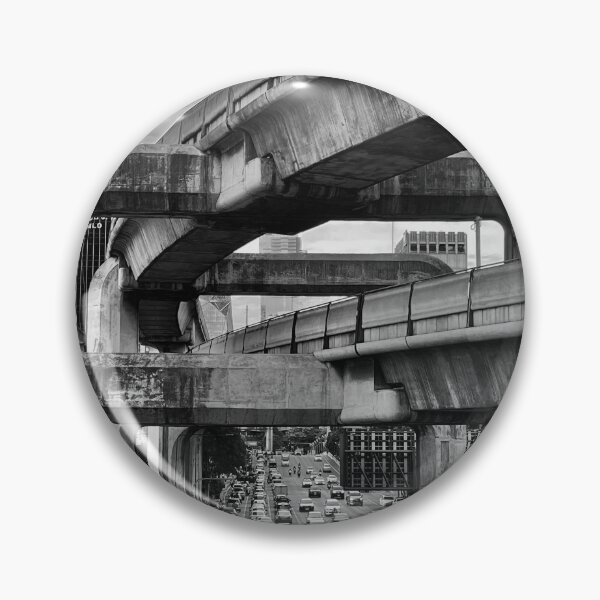 Item preview, Bangkok Skytrain tracks. designed and sold by Matthew Colvin de Valle.