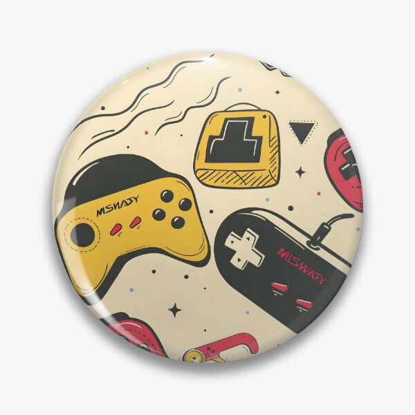 Item preview, Tiled Video Game Controller Pattern designed and sold by dcrc.