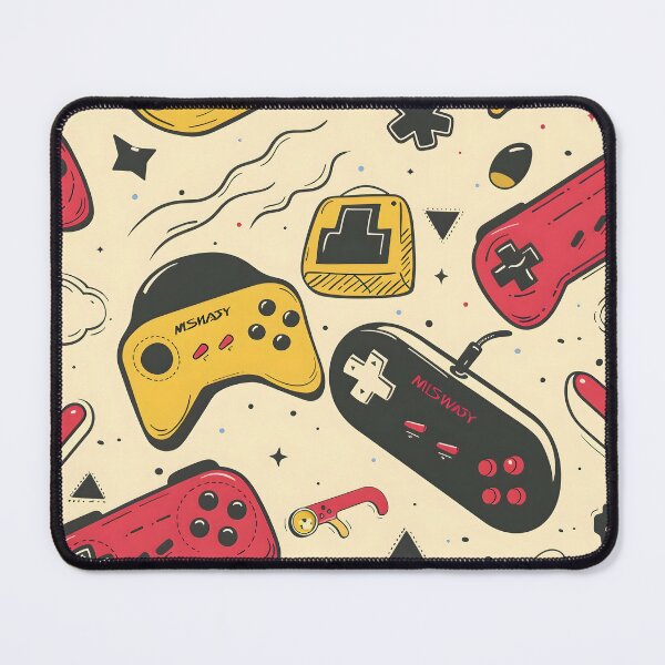 Item preview, Tiled Video Game Controller Pattern designed and sold by dcrc.