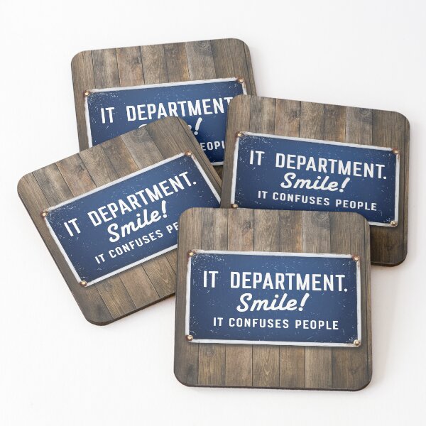 Item preview, IT Department. Smile! It Confuses People designed and sold by Girih.