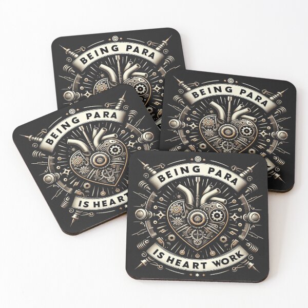Item preview, Being Para is Heart Work in style of steampunk-inspired heart designed and sold by Pawel Oska.