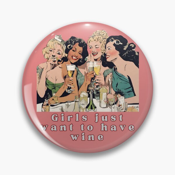 Item preview, funny Igirls just want to have wine design. designed and sold by MCanderart.