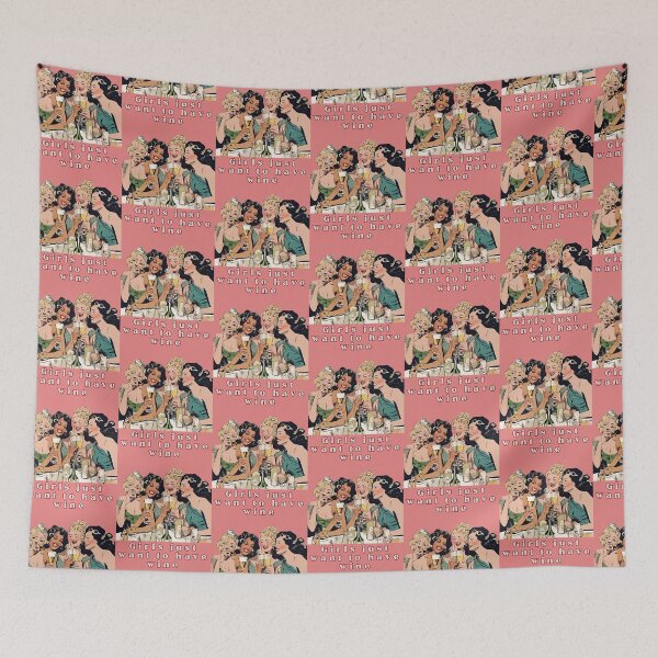 Item preview, funny Igirls just want to have wine design. designed and sold by MCanderart.