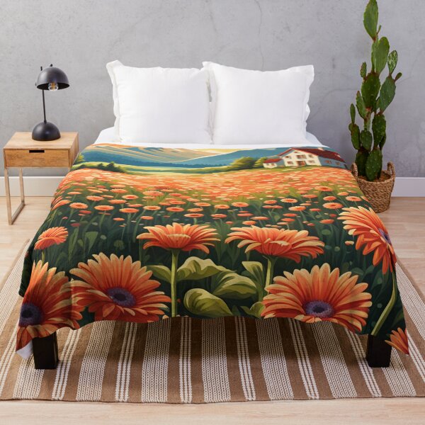 Item preview, Gerbera Daisy Sunset designed and sold by VeiledVision.