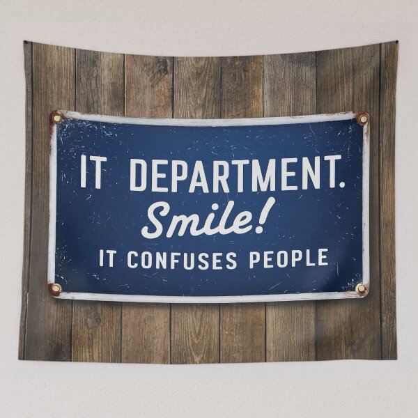 Item preview, IT Department. Smile! It Confuses People designed and sold by Girih.