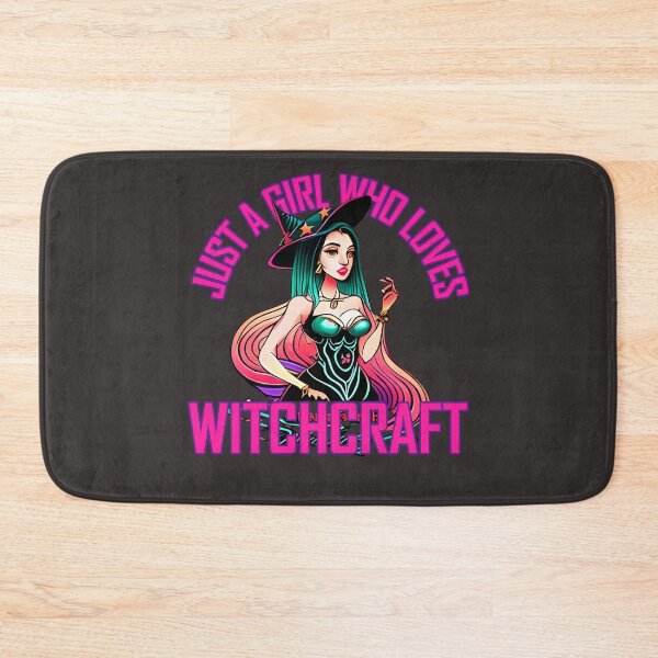 Item preview, Just a Girl Who Loves Witchcraft designed and sold by Chubuter.