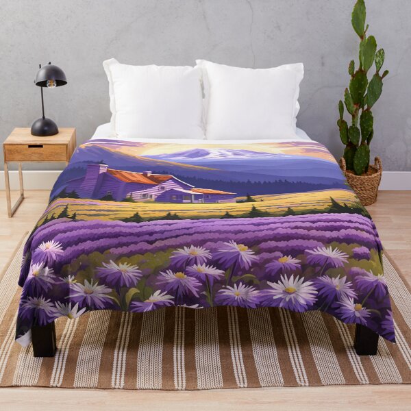 Item preview, New England Purple Dome Aster designed and sold by VeiledVision.