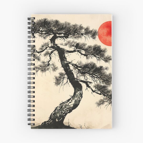 Item preview, Circle and Bonsai Tree designed and sold by Artcollectionus.