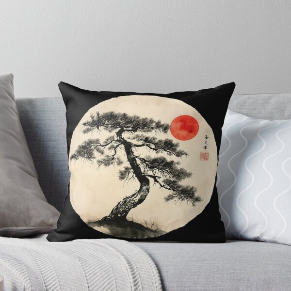 Item preview, Circle and Bonsai Tree designed and sold by Artcollectionus.