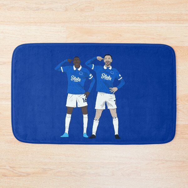 Item preview, Abdoulaye Doucouré Dwight McNeil Everton Goal Celebration Minimalist designed and sold by PiscesVibes.